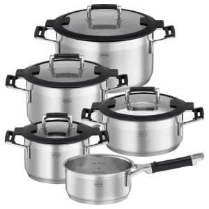 Set de ollas RÖSLE Silence Pro, 5 piezas